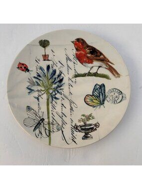 Williams Sonoma Spring Garden 2011 Salad Dessert Plate Discontinued Replacement